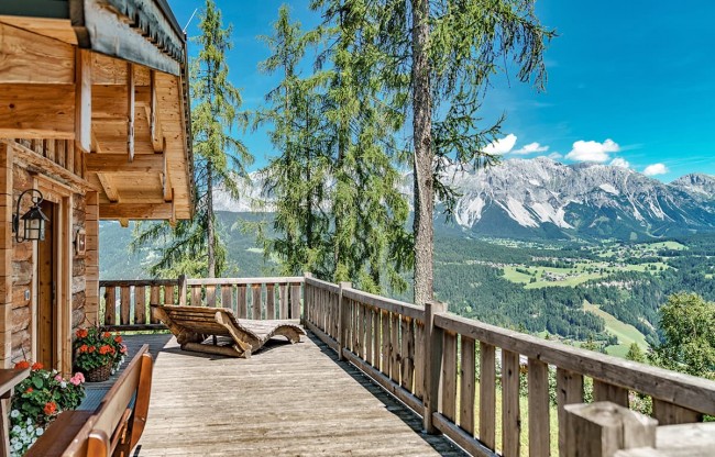 Ausblick vom Chalet Diana