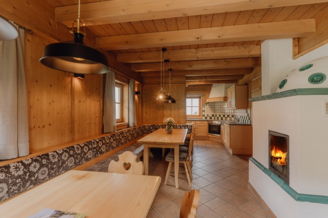 Kitchen in the chalet