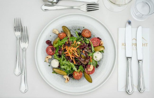 Delicious summer salad