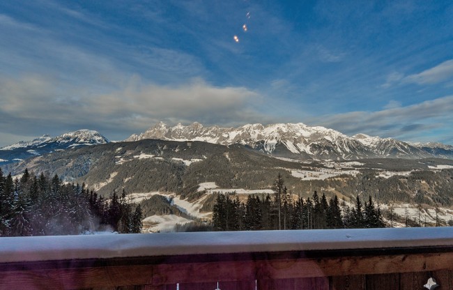 Ausblick auf das Dachsteinmassiv