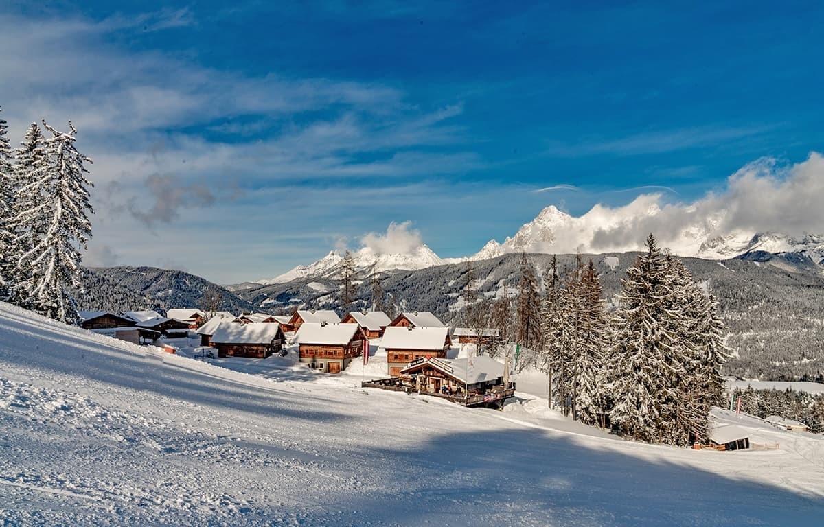 Herzerl Alm on the slope 2a valley descent Finale Grande – right next to Almwelt Austria