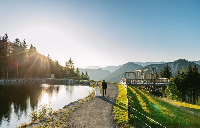 Wedding at Almwelt Austria at Trauplatzl