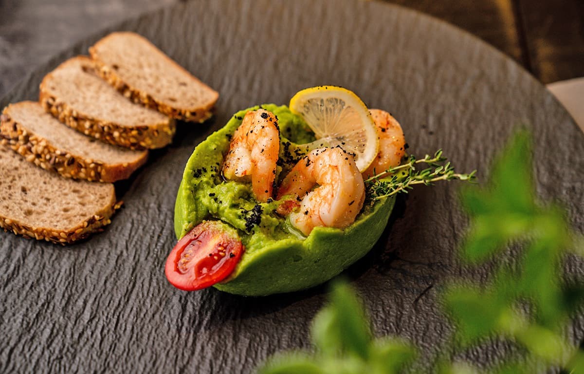 K&ouml;stliches Essen im Restaurant