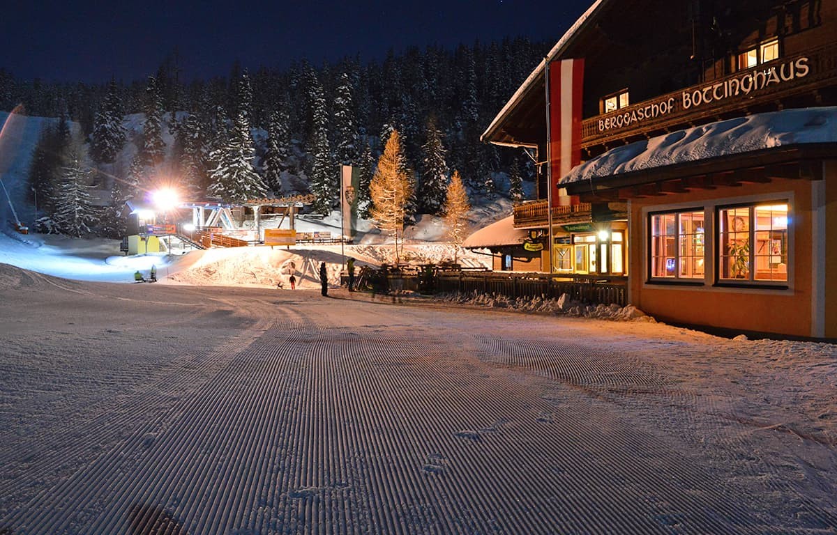 Berggasthof Bottinghaus at the evening
