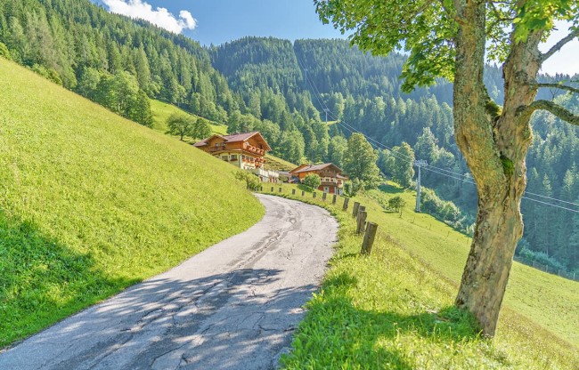 Der Eisbacherhof direkt auf der Reiteralm