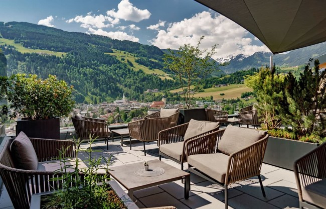 Rooftop-Bar in Schladming