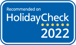 Recommended on HolidayCheck