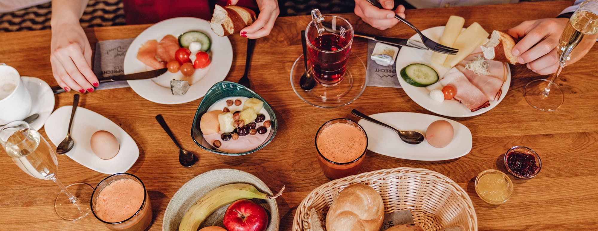 Breakfast in the Stadtvilla 