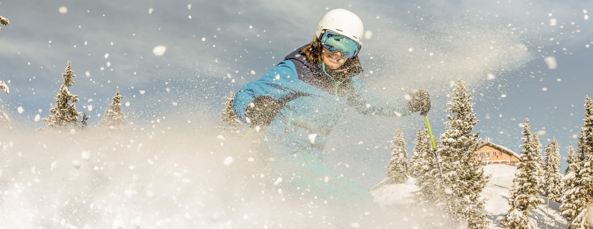 Freeskiing und Snowboarding auf und abseits den Pisten im Skigebiet der 4-Bergeskischaukel in Ski amadé