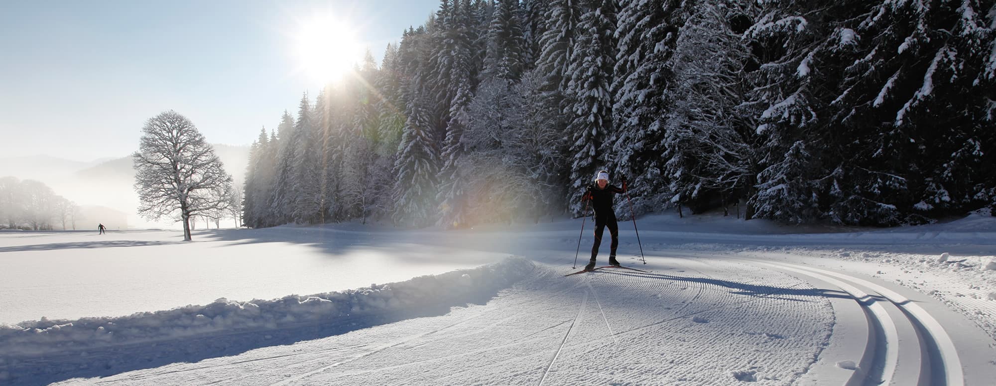 Langlaufen oder Skaten auf perfekten Loipen in der Region Schladming-Dachstein