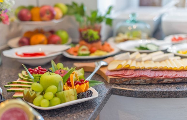 Frische Obst und Gemüse