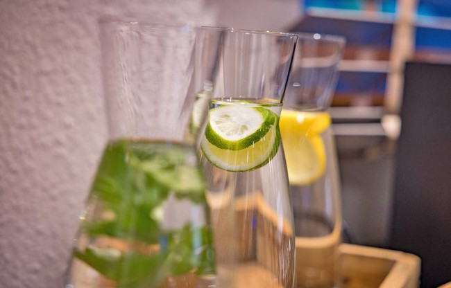 Fresh water from the Alps