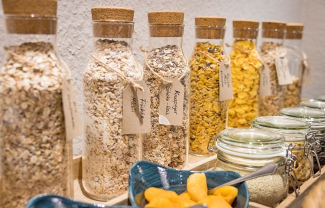 Selection of cereals