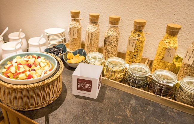 Fruit salat and cereals