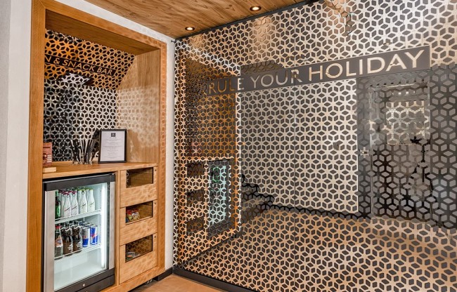 Sinbar filled with small snacks