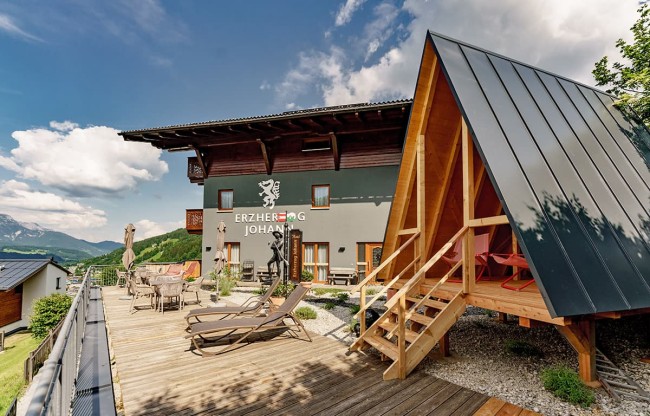 Garten house on the sun terrace