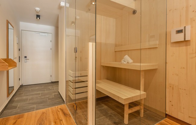 Sauna Balcony.Suite / Garden.Suite