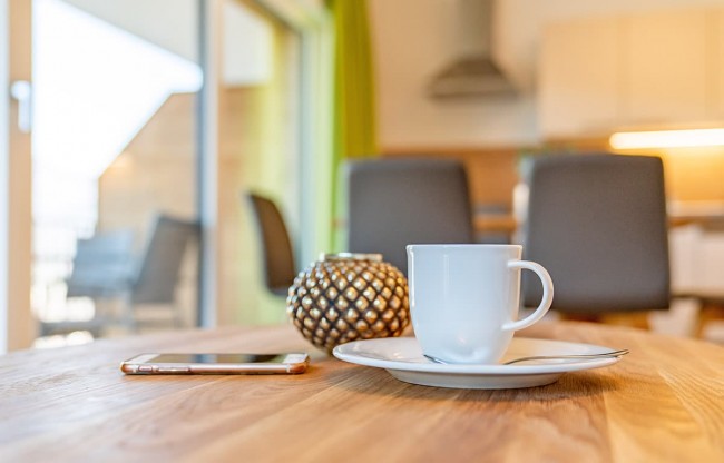 Apartment mit Ausblick