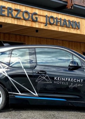 Unser Elektroauto BWM i3 mieten! Dein Mietauto in Schladming wenn du deinen Urlaub in einem unserer Unterkünfte verbingst!