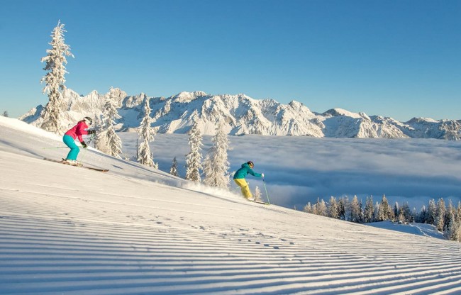 Skigenuss in der 4-Berge-Skischaukel © Schladming-Dachstein | Georg Knaus