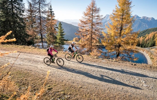 Die Natur mit dem Bike genießen