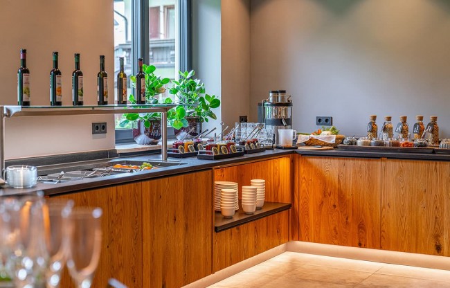 Vital corner at the Breakfast buffet