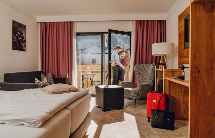 Gemütliche Zimmer mit Ausblick über Schladming