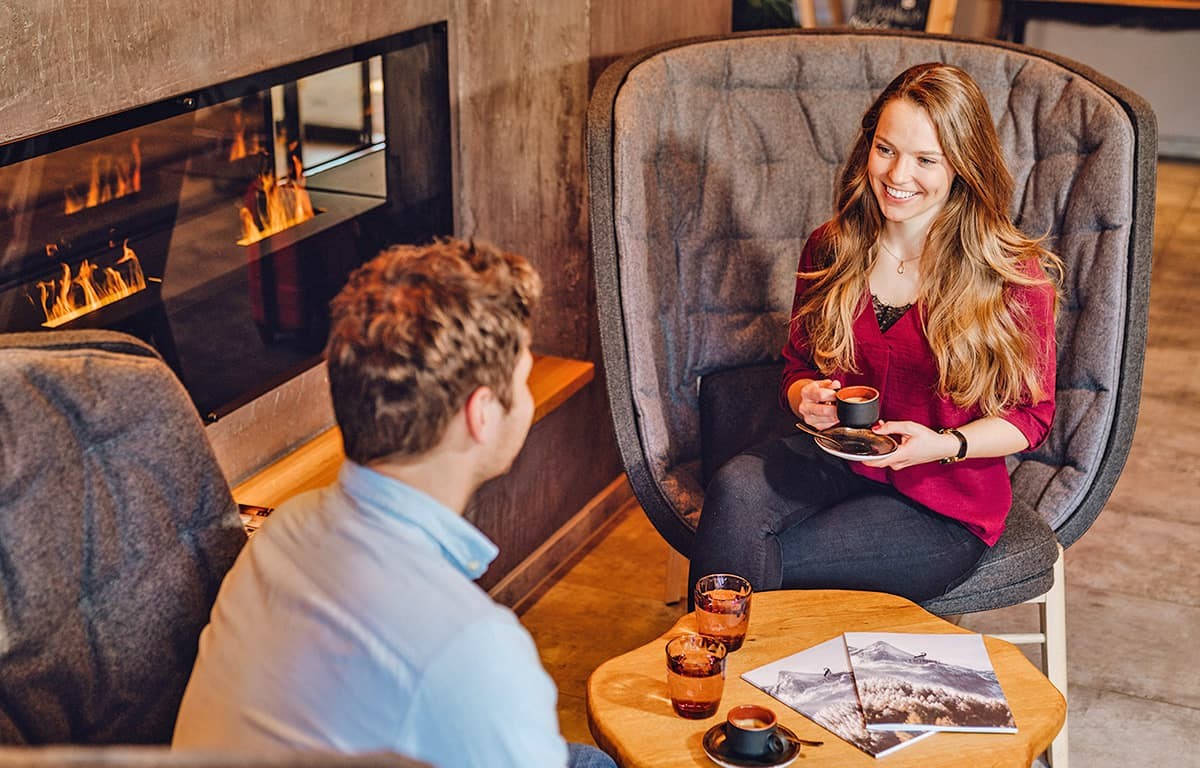 Gemütlicher Lobbybereich