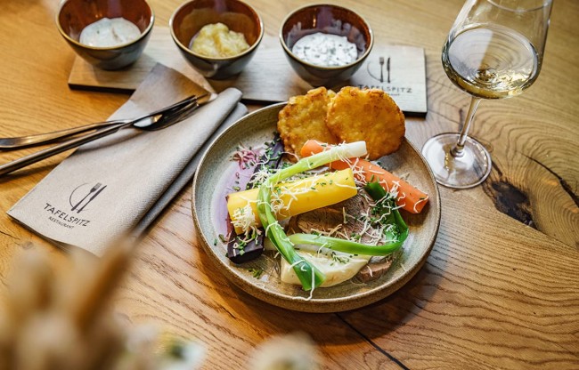 Fine dining in our Restaurant Tafelspitz in the Boutique Hotel Stadtvilla