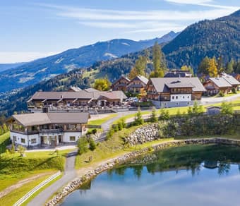 Hüttendorf Almwelt Austria auf der Reiteralm in Pichl bei Schladming